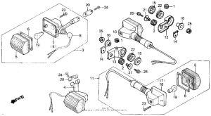 TLR200 Задний фонарь