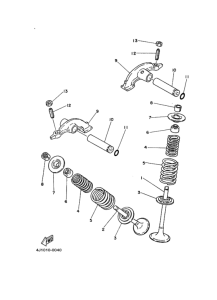 SR250 Vbelt raw edge cog