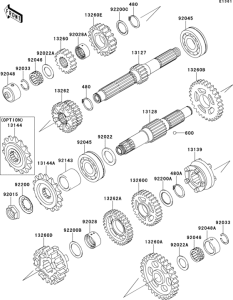 ZR1200 Трансмиссия