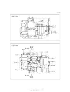 ER650 Болты крепления картера
