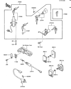 ZL600 Замок зажикания