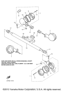 XVZ13AM Поворотники
