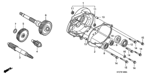 PES150 Трансмиссия