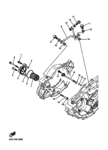 WR250F Маслоочиститель