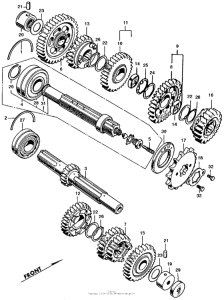 CL450 Трансмиссия