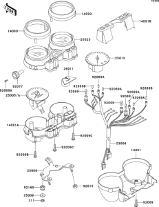 ZR750 Приборы