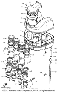 FZR400A Воздушный фильтр