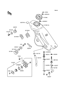  Топливный бак