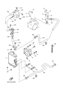 VP300 Radiator & hose