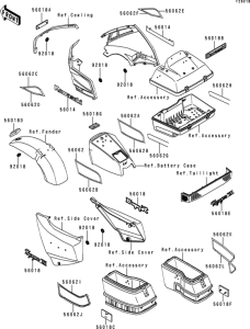 ZG1200 Decals(zg1200-b12 / b13)