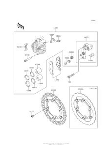  Передний тормоз