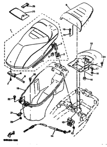 YP125E Пружина