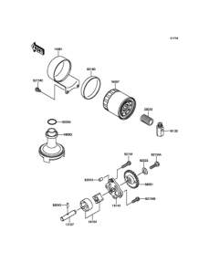 EJ800 オイルポンプ