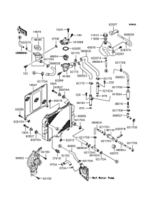 EX400 Радиатор