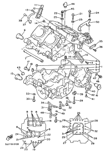 XVZ13TD Картер двигателя