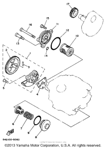 BW200EU Масляный насос