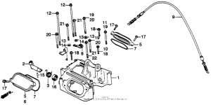 XL250S Крышка головки цилиндров
