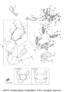 YZF-R1 Обтекатели