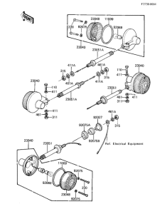 KZ1000 Поворотники