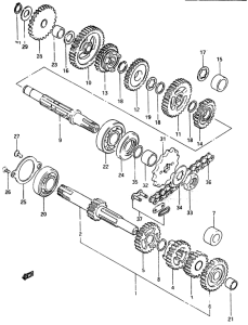 ZR50 Трансмиссия
