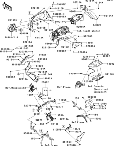ZG1400 Cowling(1 / 2)(upper)