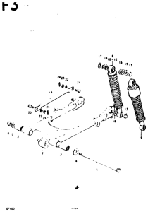 GP100 Маятник задний