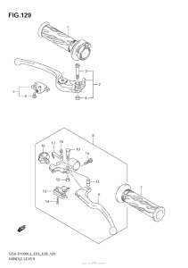 GSX-R1000Z Рулевые переключатели