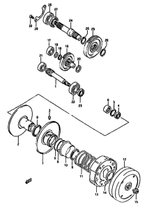 AH50 Трансмиссия