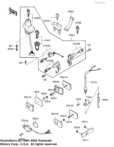 ZX900 Замок зажикания