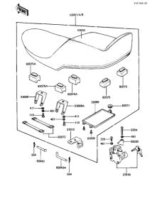 KZ1000 Пружина