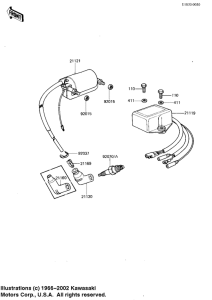 KDX175 Зажигание