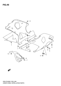 GSX-R1000 Installation parts