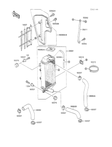 KX100 Радиатор