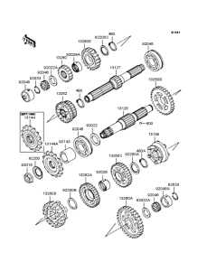 ZR1200 Трансмиссия