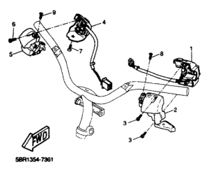 YQ50 Рулевые переключатели