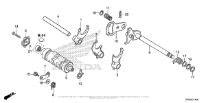  Вилка переключения передач