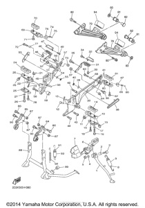 FJR13AACS Подножки