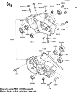  Картер двигателя