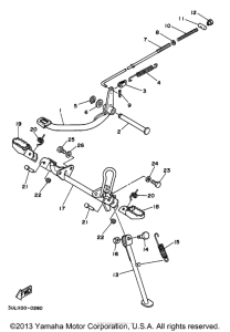 RT100K Подножки