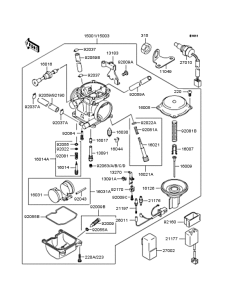 BJ250 Карбюратор