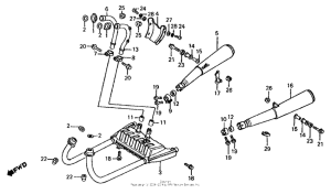 VF700S Глушитель