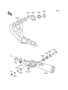 ZR400 Глушитель