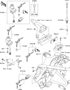 EJ800 Замок зажигания