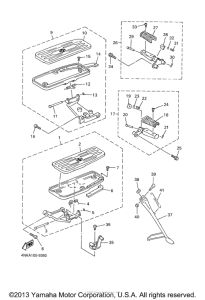 XVZ13ALC Подножки