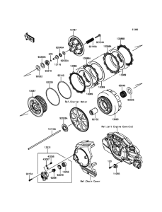 VN1700 Сцепление