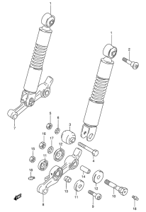 FB80 Передние аммортизаторы