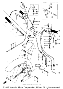 YG1 Handle and front fender