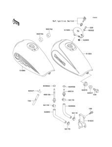 EL250 Топливный бак