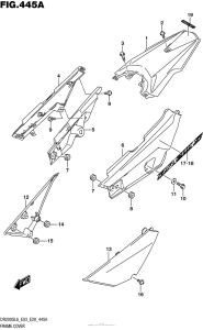  Обтекатель рамы