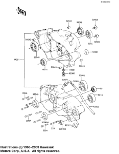  Картер двигателя